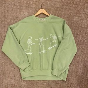 Urban Outfitters skeleton sweatshirt!